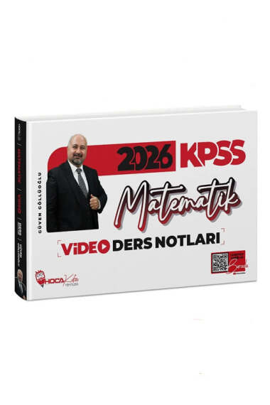 Hoca Kafası Yayınları 2026 KPSS Matematik Video Ders Notları - 1