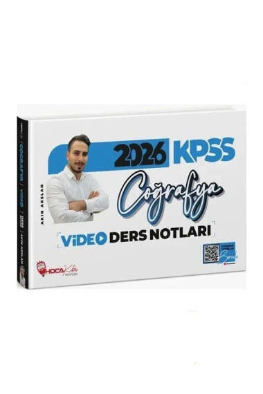 Hoca Kafası Yayınları 2026 KPSS Coğrafya Video Ders Notları - 1