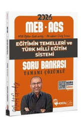 Hoca Kafası Yayınları 2026 MEB-AGS Eğitimin Temelleri ve Türk Milli Eğitim Sistemi Soru Bankası - Hoca Kafası Yayınları