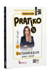 Hoca Kafası Yayınları 2026 KPSS Vatandaşlık Pratiko Soru-Cevap Çalışma Kitabı - Hoca Kafası Yayınları