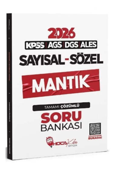 Hoca Kafası 2026 KPSS MEB AGS DGS ALES Sayısal Sözel Mantık Soru Bankası - 1