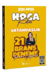Hoca Kafası 2026 KPSS Vatandaşlık 21 Deneme Çözümlü - Hoca Kafası Yayınları