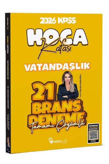Hoca Kafası 2026 KPSS Vatandaşlık 21 Deneme Çözümlü - 1
