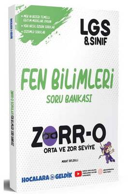 Hocalara Geldik 8. Sınıf LGS Zorro Fen Bilimleri Soru Bankası - 1