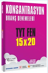 Hocalara Geldik - ​Hocalara Geldik TYT Fen Konsantrasyon 15×20 Branş Denemeleri