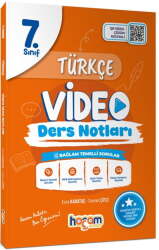Hocam Anlatır 7. Sınıf Türkçe Video Ders Notları - Hocam Anlatır Yayınları