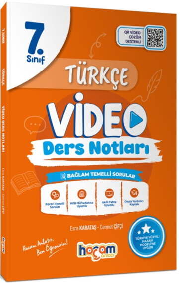 Hocam Anlatır 7. Sınıf Türkçe Video Ders Notları - 1