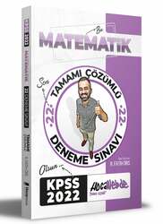Hocawebde Yayınları - Hocawebde Yayınları 2022 KPSS Matematik Tamamı Çözümlü 22 Deneme Sınavı