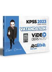 Hocawebde Yayınları - HocaWebde Yayınları 2023 KPSS Vatandaşlık Video Ders Notu