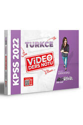 Hocawebde Yayınları - HocaWebde Yayınları 2022 KPSS Türkçe Video Ders Notu