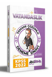 Hocawebde Yayınları - Hocawebde 2022 KPSS Vatandaşlık Tamamı Çözümlü 22 Deneme