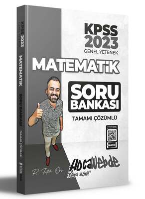 HocaWebde Yayınları 2023 KPSS Matematik Tamamı Çözümlü Soru Bankası - 1