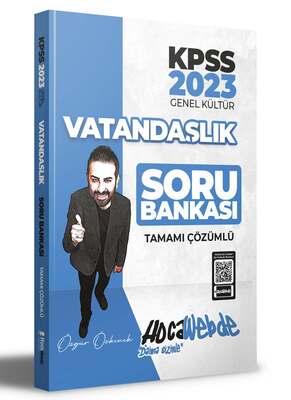 HocaWebde Yayınları 2023 KPSS Vatandaşlık Tamamı Çözümlü Soru Bankası - 1