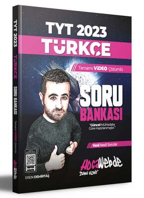 HocaWebde Yayınları 2023 TYT Türkçe Tamamı Video Çözümlü Soru Bankası - 1