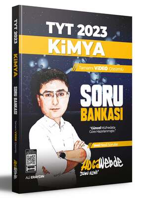 HocaWebde Yayınları 2023 TYT Kimya Tamamı Video Çözümlü Soru Bankası - 1
