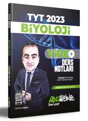 HocaWebde Yayınları 2023 TYT Biyoloji Video Ders Notları - 1