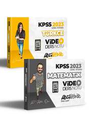 Hocawebde Yayınları - HocaWebde Yayınları 2023 KPSS Genel Yetenek Video Ders Notları Seti