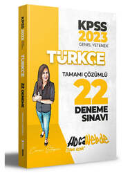 Hocawebde Yayınları - Hocawebde 2023 KPSS Türkçe Tamamı Çözümlü 22 Deneme