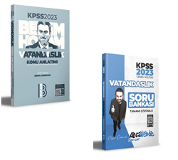 Hocawebde Yayınları - HocaWebde Yayınları & Benim Hocam Yayınları 2023 KPSS Vatandaşlık Konu ve Soru Bankası Seti