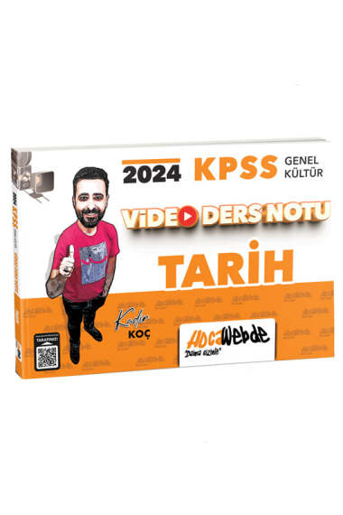 HocaWebde Yayınları 2024 KPSS Genel Kültür Tarih Video Ders Notu - 1