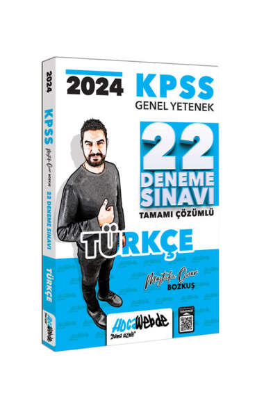 HocaWebde Yayınları 2024 KPSS Genel Yetenek Türkçe Tamamı Çözümlü 22 Deneme - 1