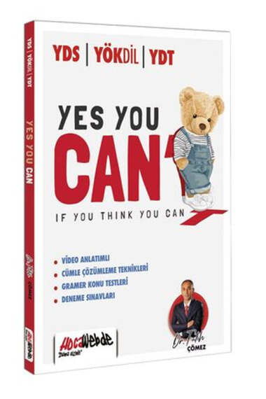 HocaWebde Yayınları 2024 YDS YÖKDİL YDT Yes You Can - 1