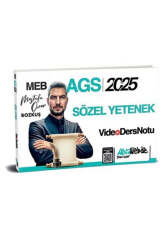 HocaWebde Yayınları 2025 MEB-AGS Sözel Yetenek Video Ders Notu - Hocawebde Yayınları