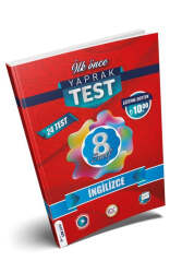 İlk Önce Yayınları 2025 8.Sınıf İngilizce Yaprak Test - İlk Önce Yayıncılık