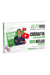 İndeks Akademi 2025 KPSS Coğrafya Akademisi Video Ders Notları - İndeks Akademi