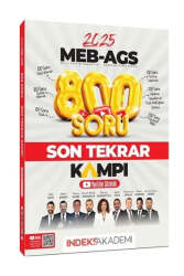 İndeks Akademi 2025 MEB-AGS Tüm Dersler Son Tekrar Kampı 800 Soru Bankası - İndeks Akademi