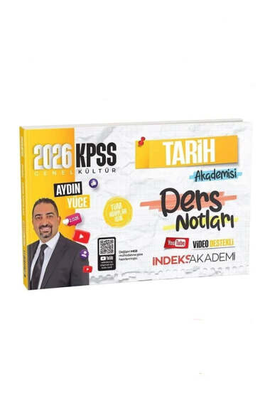 İndeks Akademi 2026 KPSS Tarih Akademisi Video Ders Notları - 1