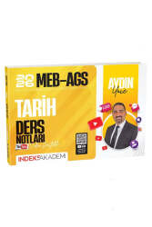 İndeks Akademi 2026 MEB-AGS Tarih Video Ders Notları - İndeks Akademi