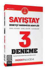 İndeks Akademi Sayıştay Denetçi Yardımcısı Adaylığı 3 Deneme - İndeks Akademi
