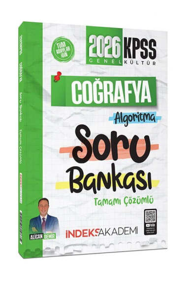 İndeks Akademi 2026 KPSS Coğrafya Algoritma Soru Bankası - 1