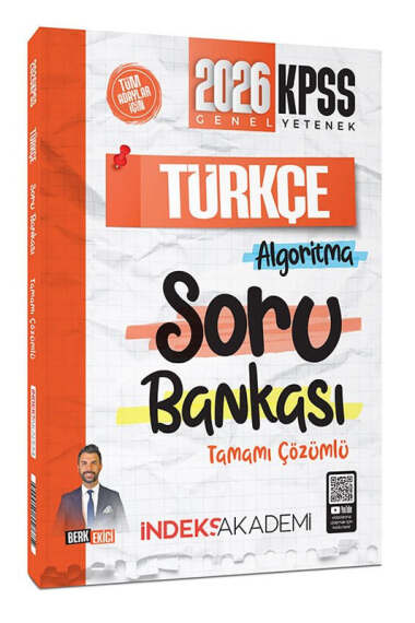 İndeks Akademi 2026 KPSS Türkçe Algoritma Soru Bankası - 1