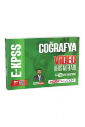 İndeks Akademi 2026 EKPSS Coğrafya Video Ders Notları - İndeks Akademi