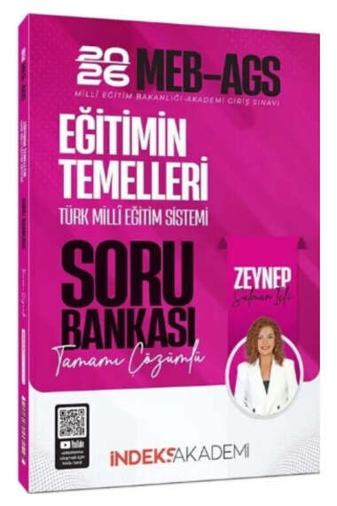 İndeks Akademi 2026 MEB AGS Eğitimin Temelleri ve Türk Milli Eğitim Sistemi Soru Bankası - 1