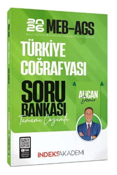 İndeks Akademi 2026 MEB AGS Türkiye Coğrafyası Soru Bankası - 1