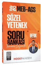 İndeks Akademi 2026 MEB AGS Sözel Yetenek Soru Bankası Çözümlü - İndeks Akademi