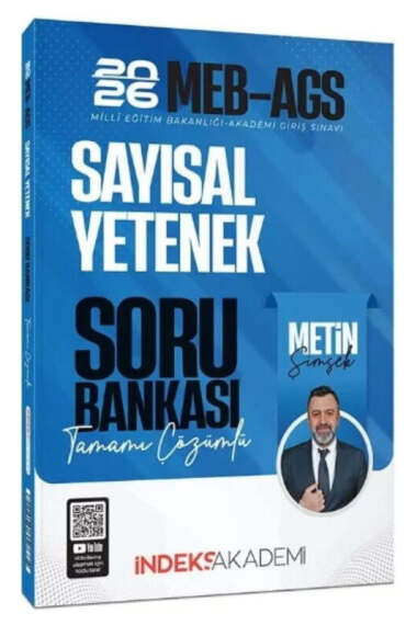 İndeks Akademi 2026 MEB AGS Sayısal Yetenek Soru Bankası Çözümlü - 1