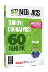 İndeks Akademi 2026 MEB-AGS Türkiye Coğrafyası 60 Deneme Çözümlü - İndeks Akademi
