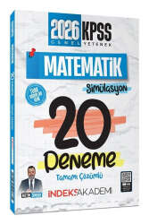 İndeks Akademi 2026 KPSS Matematik Simülasyon 20 Deneme Çözümlü - İndeks Akademi
