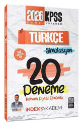 İndeks Akademi 2026 KPSS Türkçe Simülasyon 20 Deneme Çözümlü - İndeks Akademi