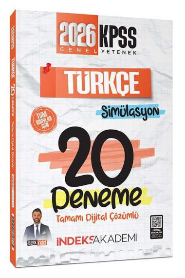 İndeks Akademi 2026 KPSS Türkçe Simülasyon 20 Deneme Çözümlü - 1