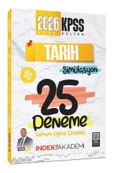 İndeks Akademi 2026 KPSS Tarih Simülasyon 25 Deneme Çözümlü - İndeks Akademi