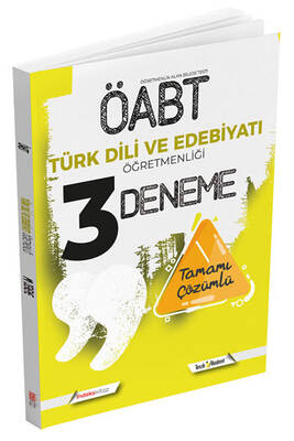 İndeks Kitap 2021 ÖABT Türk Dili ve Edebiyatı Öğretmenliği 3 Deneme Çözümlü - 1