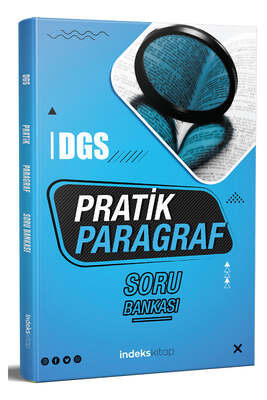 İndeks Kitap 2022 DGS Pratik Paragraf Soru Bankası - 1