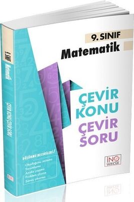 İnovasyon Yayınları 9. Sınıf Matematik Çevir Konu Çevir Soru - 1
