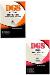 İntibak Yayınları 2020 DGS Sayısal Sözel Test Kitabı Seti - İntibak Yayınları