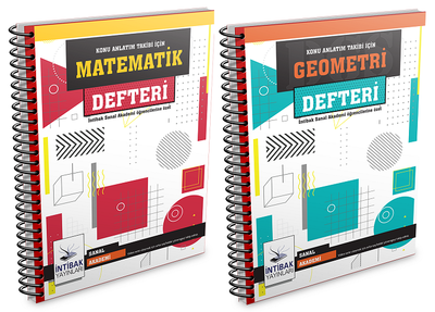 İntibak Yayınları 2021 DGS Matematik ve Geometri Video Destekli Akıllı Defter - 1